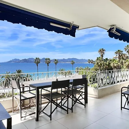 Appartement Luxury Sea View 3br Terrace Garage Cannes
