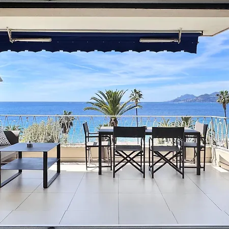 Luxury Sea View 3br Terrace Garage 아파트 칸느