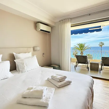 Luxury Sea View 3br Terrace Garage 아파트 칸느