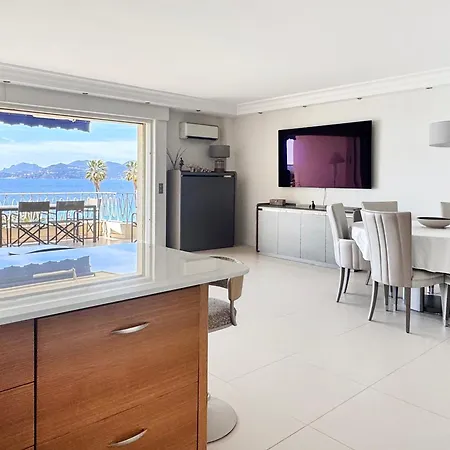 Luxury Sea View 3br Terrace Garage Appartement Cannes