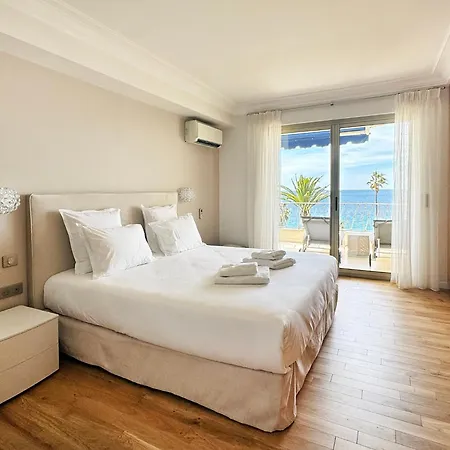 아파트 Luxury Sea View 3br Terrace Garage 칸느